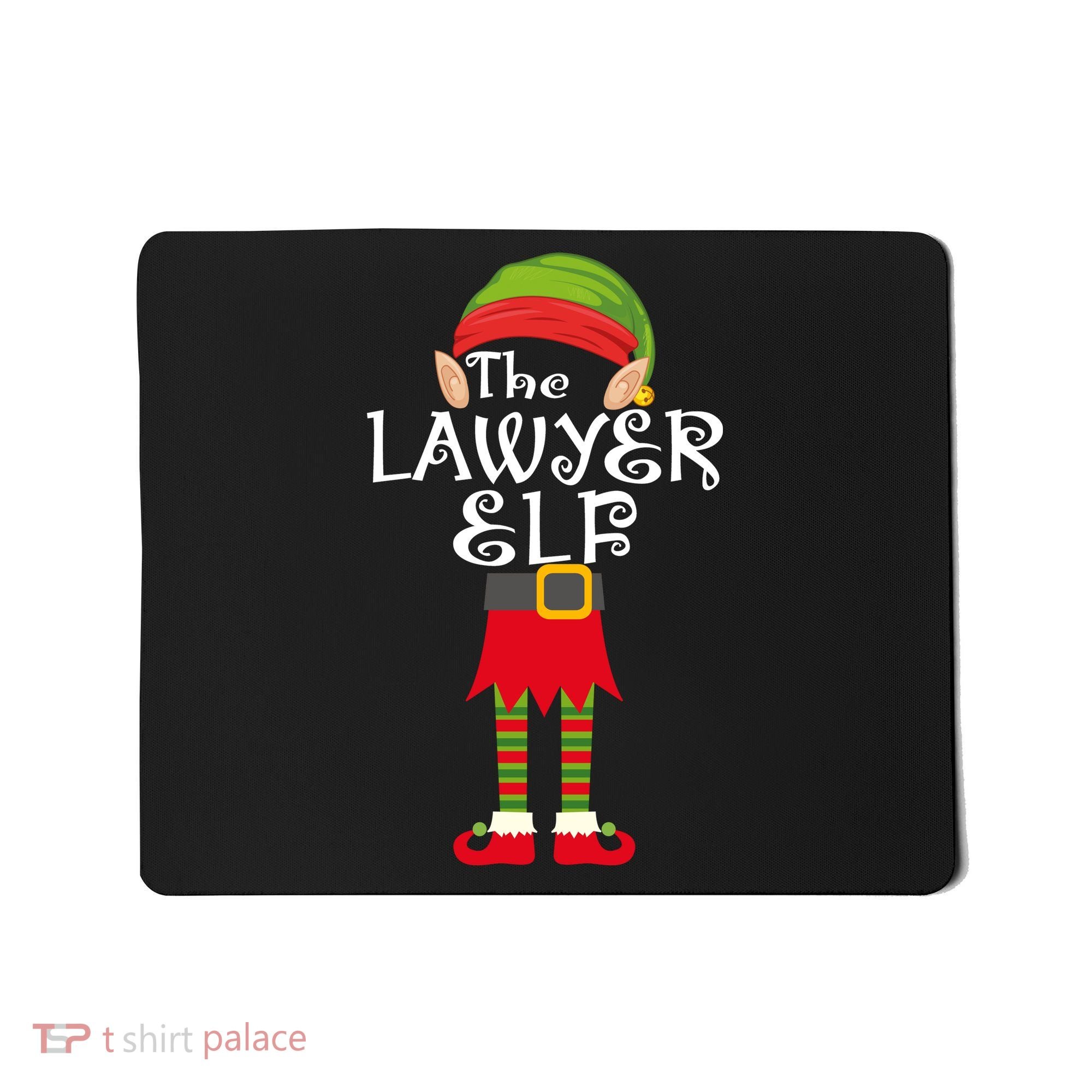 The Lawyer Elf Mousepad