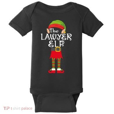 The Lawyer Elf Baby Bodysuit