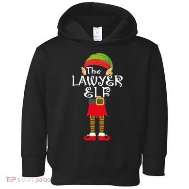 The Lawyer Elf Toddler Hoodie