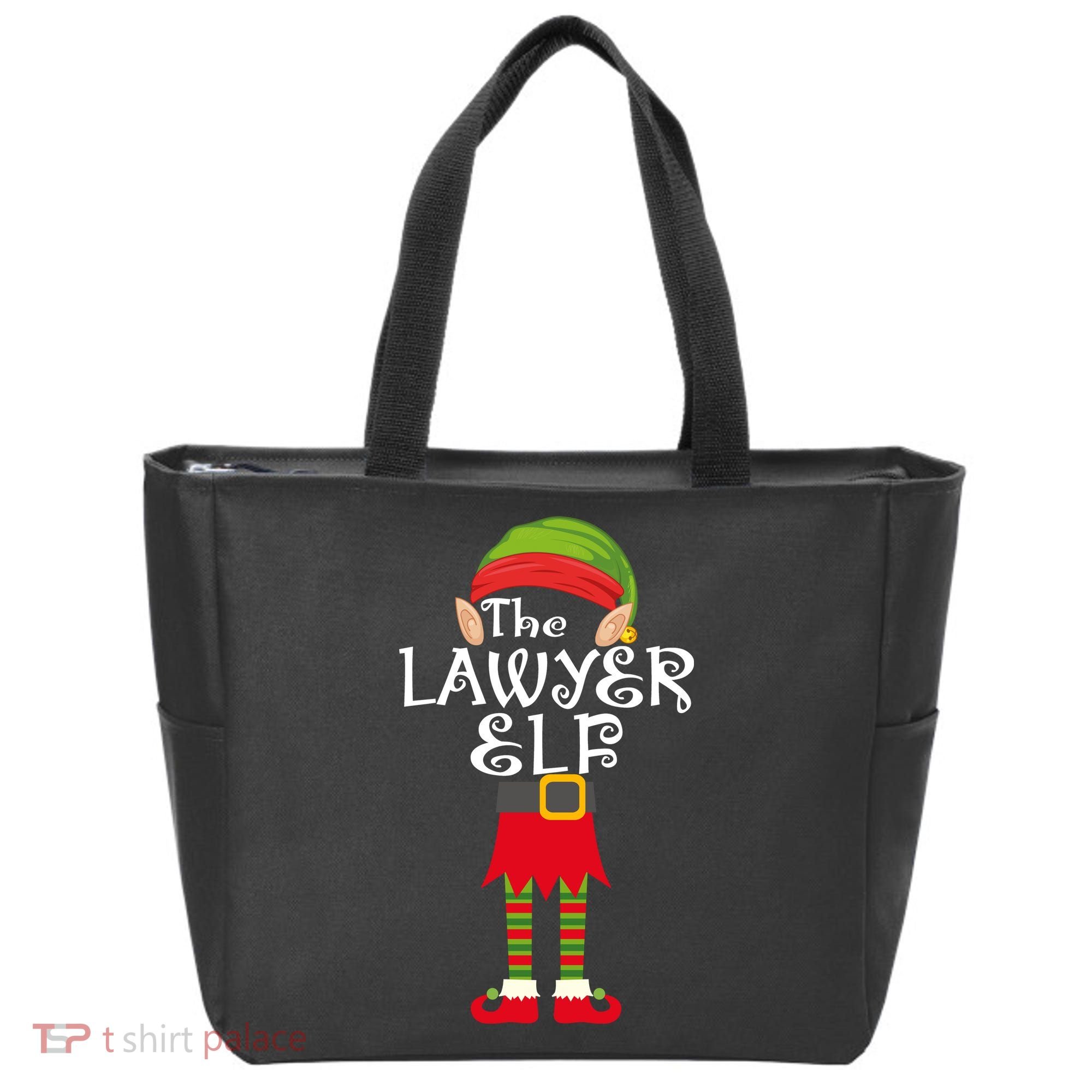 The Lawyer Elf Tote Bag