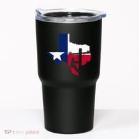 Texas Lineman Electrician Gift Tx Lone Star State Flag Tumbler thumb 0