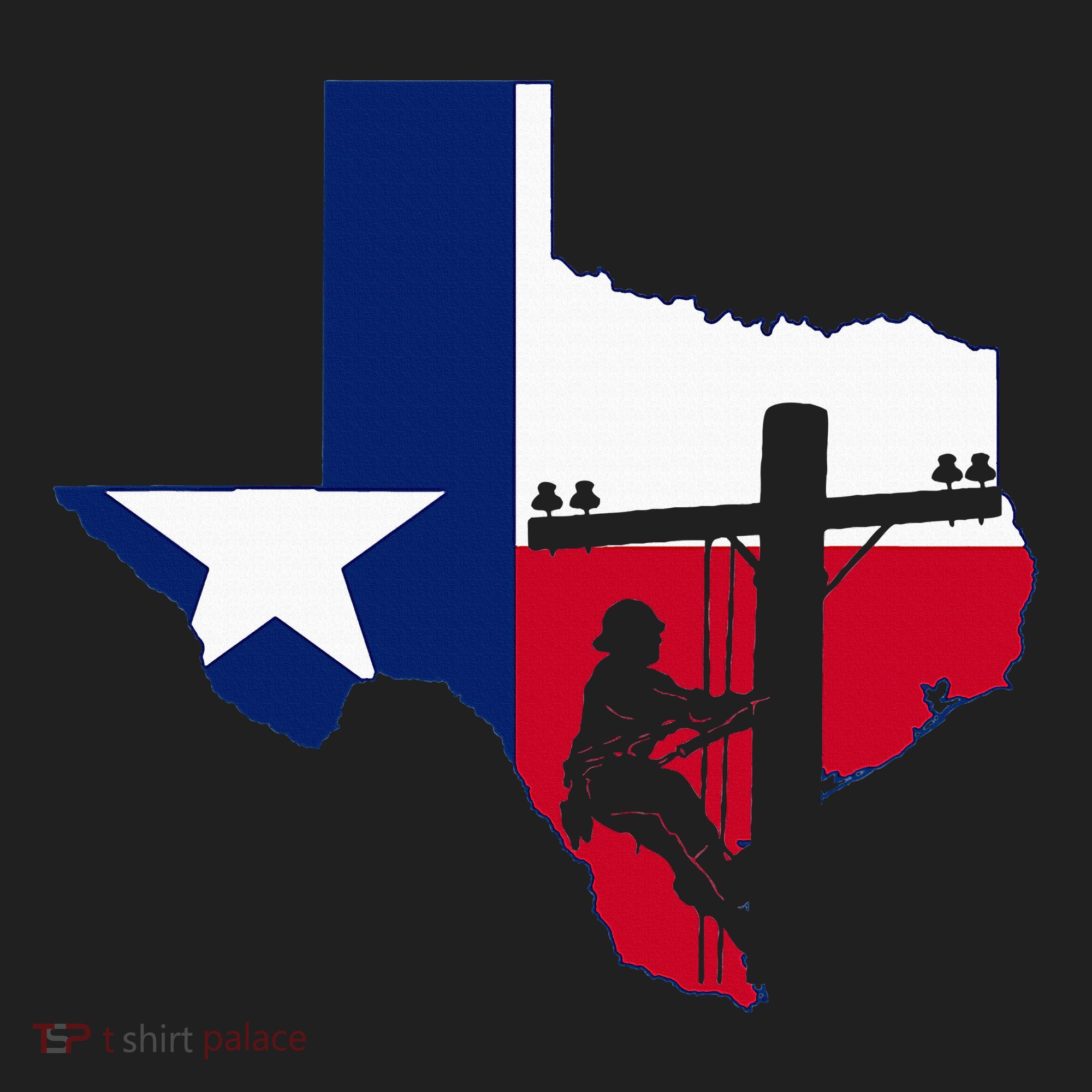 Texas Lineman Electrician Gift Tx Lone Star State Flag Tumbler