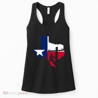 Texas Lineman Electrician Gift Tx Lone Star State Flag Women's Tank Top thumb 0