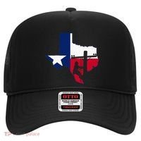 Texas Lineman Electrician Gift Tx Lone Star State Flag Hat thumb 0