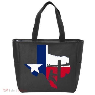 Texas Lineman Electrician Gift Tx Lone Star State Flag Tote Bag