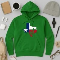 Texas Lineman Electrician Gift Tx Lone Star State Flag Hoodie thumb 3