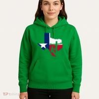 Texas Lineman Electrician Gift Tx Lone Star State Flag Hoodie thumb 5