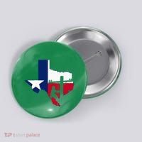 Texas Lineman Electrician Gift Tx Lone Star State Flag Button thumb 0