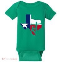 Texas Lineman Electrician Gift Tx Lone Star State Flag Baby Bodysuit thumb 0