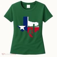 Texas Lineman Electrician Gift Tx Lone Star State Flag Women's T-Shirt thumb 0