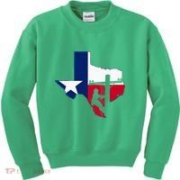 Texas Lineman Electrician Gift Tx Lone Star State Flag Kids Sweatshirt thumb 0