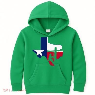 Texas Lineman Electrician Gift Tx Lone Star State Flag Kids Hoodie