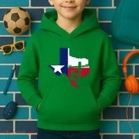 Texas Lineman Electrician Gift Tx Lone Star State Flag Kids Hoodie thumb 2