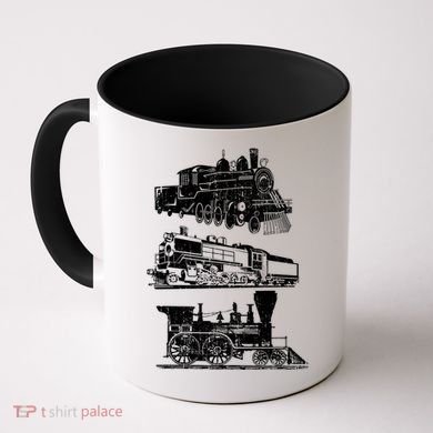 Train Locomotive Engine Railroad Model Builder Retro Vintage Meaningful Gift Coffee Mug