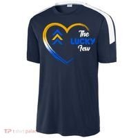 The Lucky Few Down Syndrome Awareness Heart Sport-Tek Competitor United Soccer Jersey thumb 2