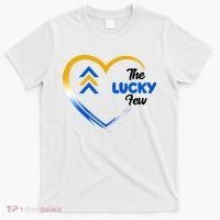 The Lucky Few Down Syndrome Awareness Heart T-Shirt thumb 0