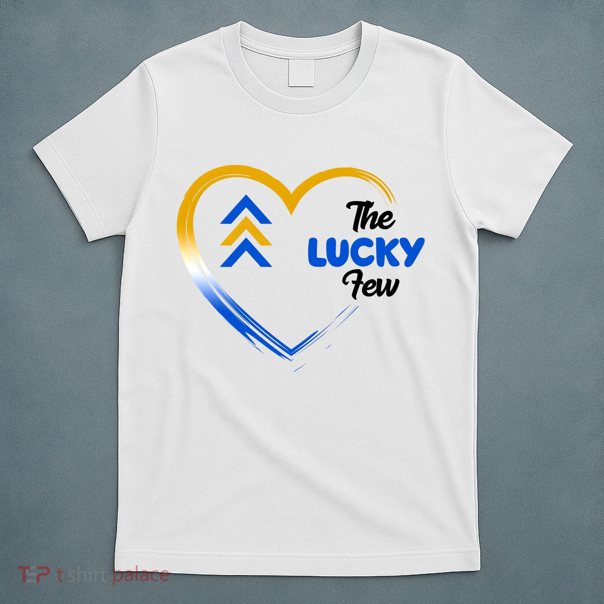 The Lucky Few Down Syndrome Awareness Heart T-Shirt