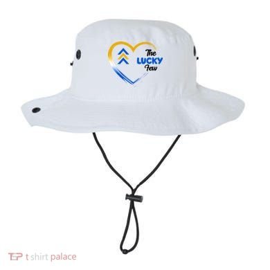 The Lucky Few Down Syndrome Awareness Heart Bucket Hat