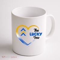 The Lucky Few Down Syndrome Awareness Heart Coffee Mug thumb 1