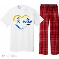 The Lucky Few Down Syndrome Awareness Heart Pajama Set thumb 0