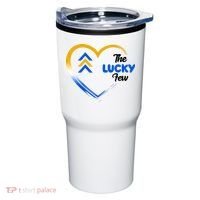 The Lucky Few Down Syndrome Awareness Heart Tumbler thumb 0
