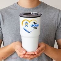 The Lucky Few Down Syndrome Awareness Heart Tumbler thumb 2