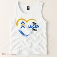 The Lucky Few Down Syndrome Awareness Heart Tank Top thumb 2