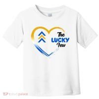 The Lucky Few Down Syndrome Awareness Heart Toddler T-Shirt thumb 0