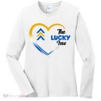 The Lucky Few Down Syndrome Awareness Heart Women's Long Sleeve Shirt thumb 0