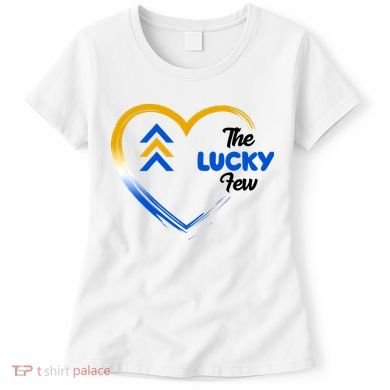 The Lucky Few Down Syndrome Awareness Heart Women's T-Shirt