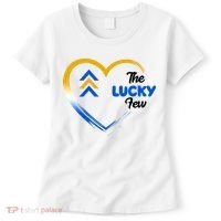 The Lucky Few Down Syndrome Awareness Heart Women's T-Shirt thumb 0
