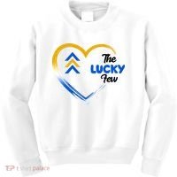 The Lucky Few Down Syndrome Awareness Heart Kids Sweatshirt thumb 0