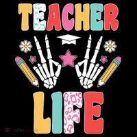 Teacher Life Fun School Bucket Hat thumb 4