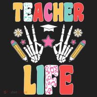 Teacher Life Fun School Beanie thumb 2
