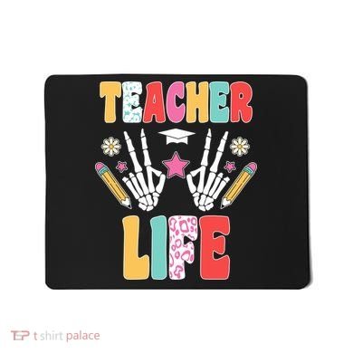 Teacher Life Fun School Mousepad