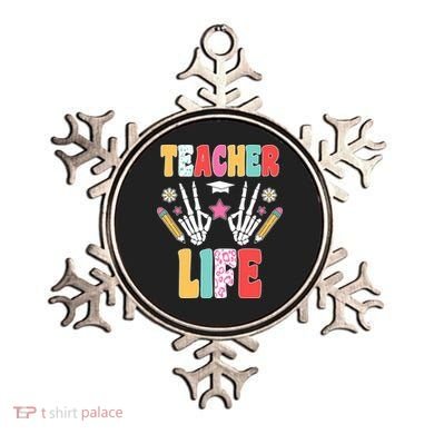 Teacher Life Fun School Ornament