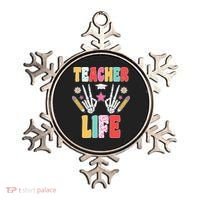 Teacher Life Fun School Ornament thumb 0