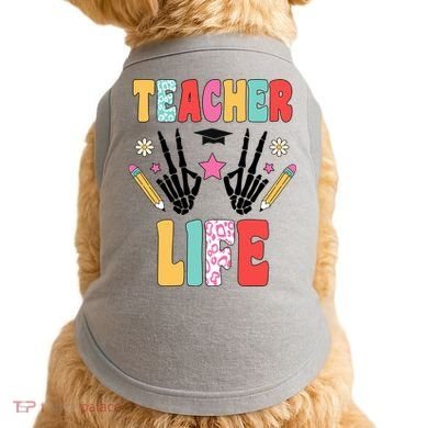 Teacher Life Fun School Doggie Tank