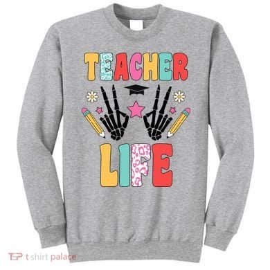 Teacher Life Fun School Sweatshirt