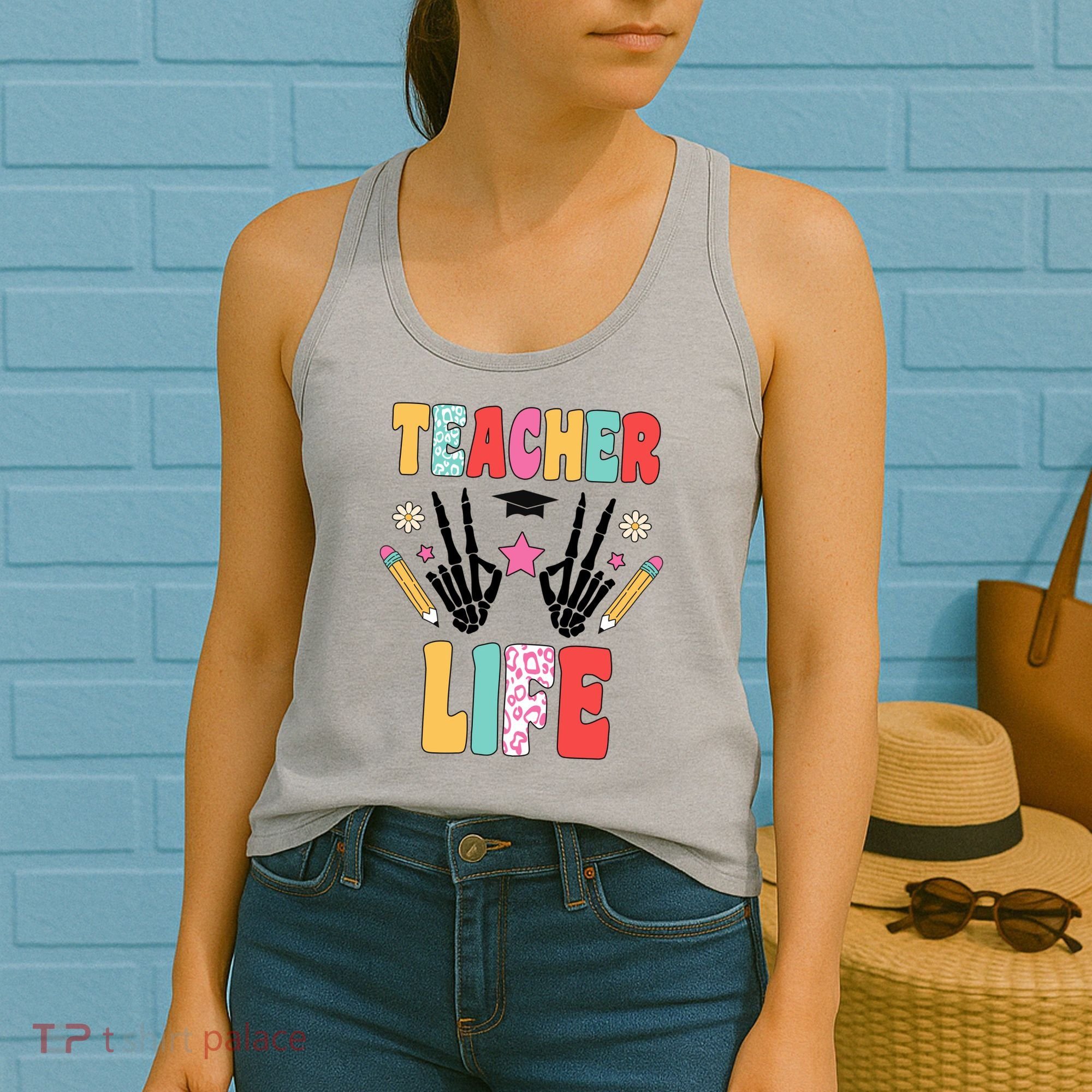 Teacher Life Fun School Women's Tank Top