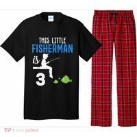 This Little Fisherman Is 3 Rd Cute Birthday Gift Pajama Set thumb 0