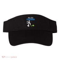 This Little Fisherman Is 4 Th Cute Birthday Gift Visor thumb 0