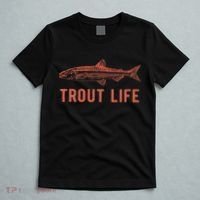 Trout Life Fly Fishing Fishing T-Shirt thumb 5