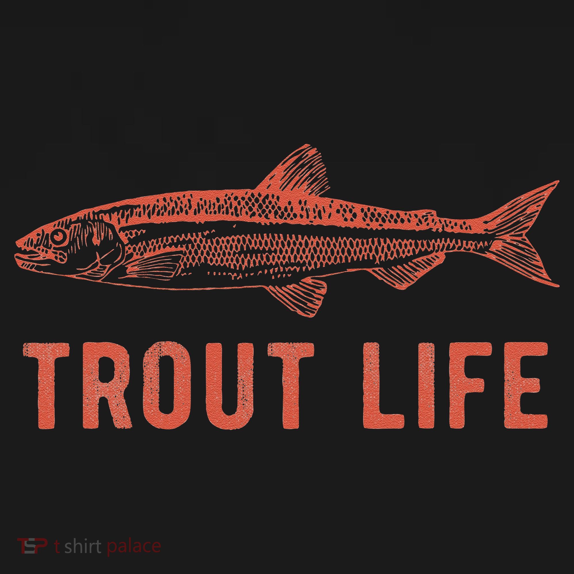 Trout Life Fly Fishing Fishing Women's Hoodie