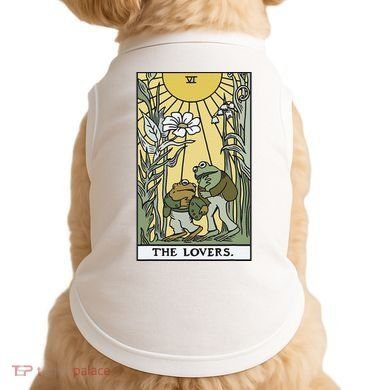 The Lovers Frog Toad Tarot Card Cottagecore Doggie Tank
