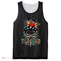 Teacher Life Female Bun Mesh Reversible Basketball Jersey Tank thumb 0
