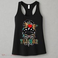 Teacher Life Female Bun Women's Tank Top thumb 3