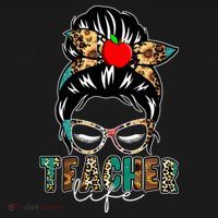 Teacher Life Female Bun Women's Tank Top thumb 5