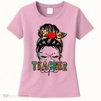 Teacher Life Female Bun Women's T-Shirt thumb 0
