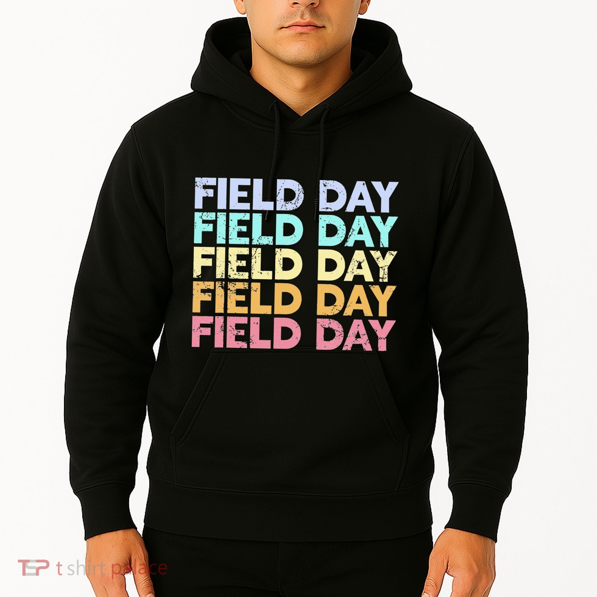 teacher lovers Funny It's Field Day Ya'll Teacher Hoodie